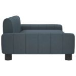Zoonatie Hondenmand 90x53x30 cm stof donkergrijs - Afbeelding 3