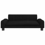 Zoonatie Hondenmand 90x53x30 cm stof zwart - Afbeelding 2