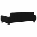 Zoonatie Hondenmand 90x53x30 cm stof zwart - Afbeelding 4