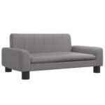 Zoonatie Hondenmand 70x45x30 cm kunstleer grijs