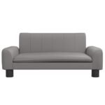 Zoonatie Hondenmand 70x45x30 cm kunstleer grijs - Image 2