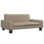 Zoonatie Hondenmand 70x45x30 cm kunstleer cappuccinokleurig