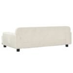 Zoonatie Hondenmand 90x53x30 cm fluweel crèmekleurig - Afbeelding 4