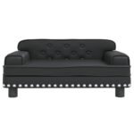 Zoonatie Hondenmand 70x45x30 cm kunstleer zwart - Afbeelding 2