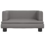Zoonatie Hondenmand 60x40x30 cm kunstleer grijs - Afbeelding 2
