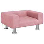 Zoonatie Hondenmand 50x40x26,5 cm fluweel roze