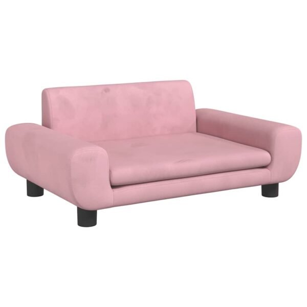 Zoonatie Hondenmand 70x45x33 cm fluweel roze