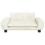 Zoonatie Hondenmand 70x45x33 cm fluweel crèmekleurig - Afbeelding 2