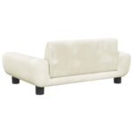 Zoonatie Hondenmand 70x45x33 cm fluweel crèmekleurig - Afbeelding 4
