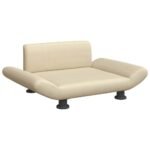 Zoonatie Hondenmand 70x45x28 cm stof crèmekleurig