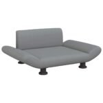 Zoonatie Hondenmand 70x45x28 cm stof lichtgrijs