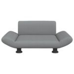 Zoonatie Hondenmand 70x45x28 cm stof lichtgrijs - Afbeelding 2