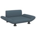 Zoonatie Hondenmand 70x45x28 cm stof donkergrijs