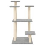 Zoonatie Krabpalen met platforms 98,5 cm lichtgrijs - Image 3