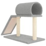 Zoonatie Kattenmeubel met tunnel en ladder 55,5 cm lichtgrijs - Afbeelding 4