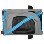 Hondenfietstrailer oxford stof en ijzer blauw en grijs - Afbeelding 8