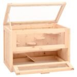 Zoonatie Hamsterkooi 60x35,5x42 cm massief vurenhout - Image 2