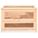Zoonatie Hamsterkooi 60x35,5x42 cm massief vurenhout - Image 3