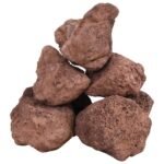 Zoonatie Lavastenen 25 kg 10-30 cm rood - Afbeelding 2