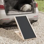 Zoonatie Hondenloopplank 70x35 cm massief vurenhout grijs - Afbeelding 2