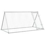 Zoonatie Kippenhok 200x105x91 cm gegalvaniseerd staal zilverkleurig